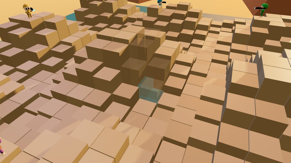 Sand Cannons gameplay